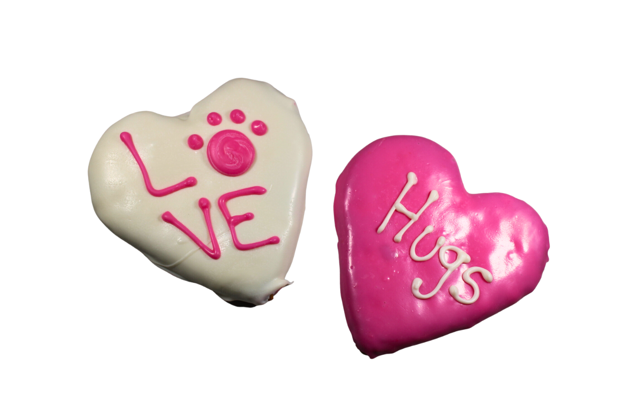 Conversation Heart Set of 6