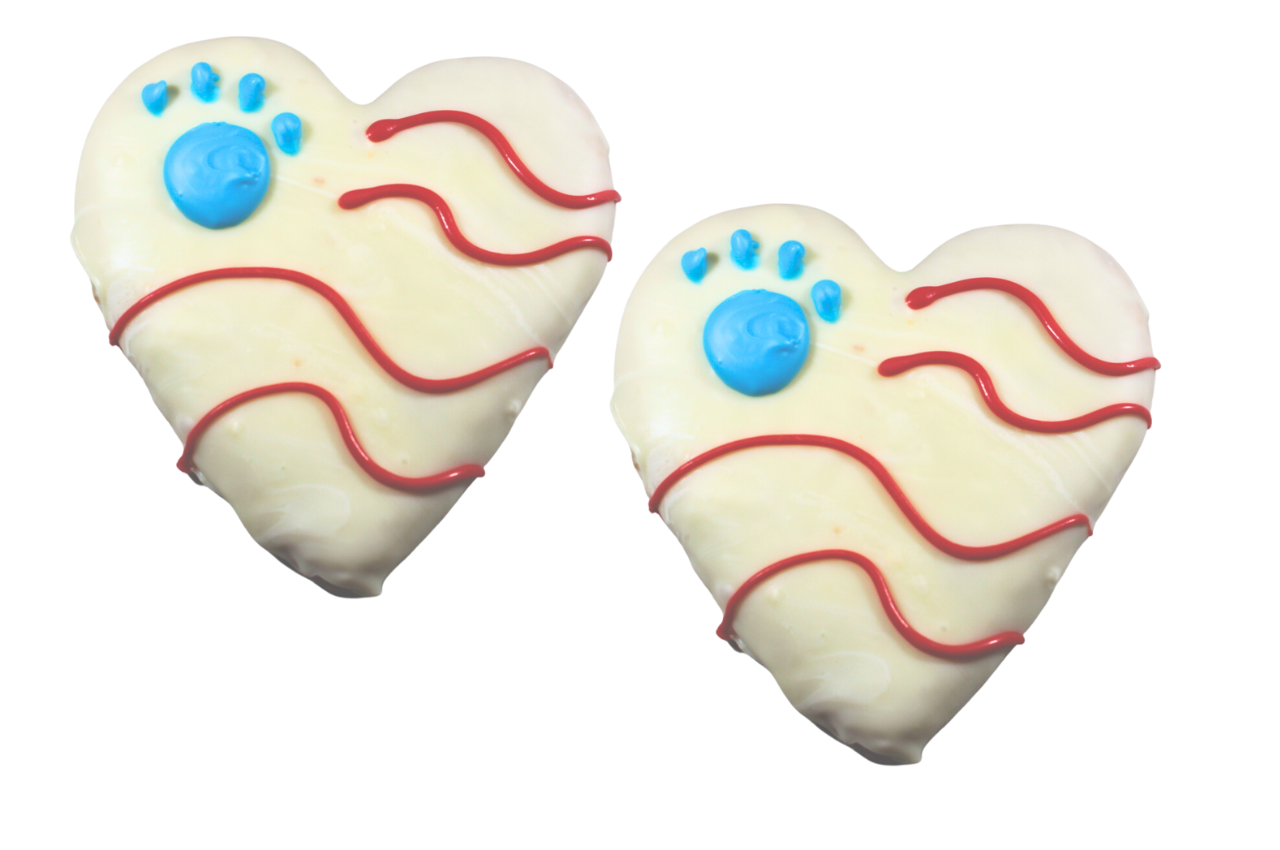 Patriotic Heart Set of 6